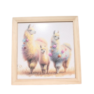 Cuadro Llamitas A