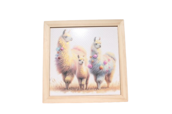 Cuadro Llamitas A