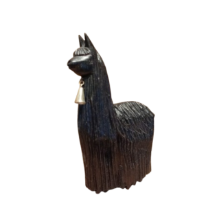 Alpaca Mediana Negra Y Campana